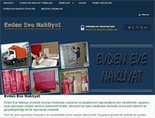 Tablet Screenshot of evdenevenakliyat.tv.tr